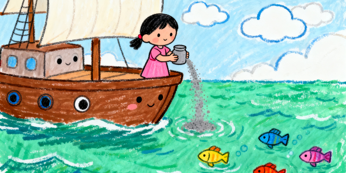 Sea Ash Scattering in Singapore